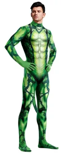 Frogman zöld cosplay kezeslábas - prémium élményhez