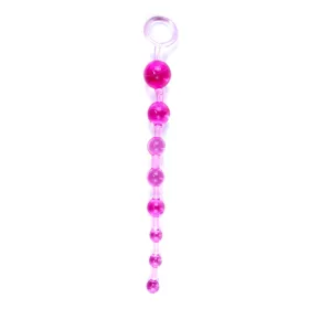 Jelly Anal 10 golyós dugó rózsaszín