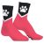 Paw Kinky Puppy – érzéki rózsás zokni 