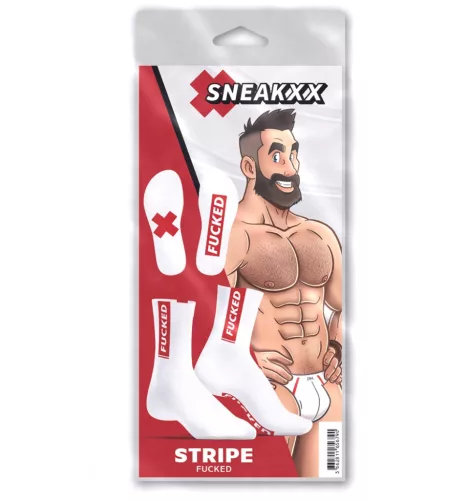 Stripe Fucked SneakXX – stílusos, prémium zokni