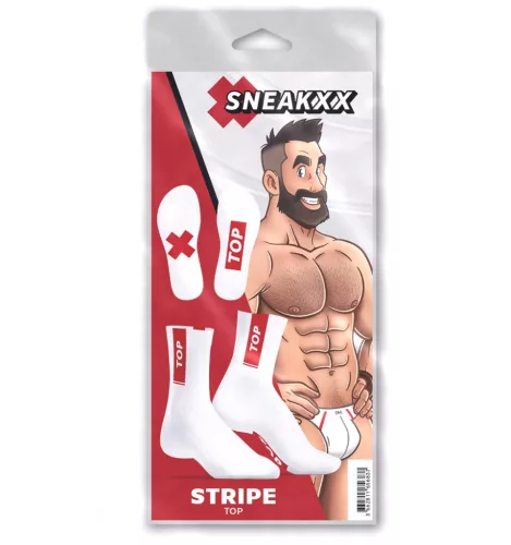 Stripe Top Socks SneakXX – dizájnos, prémium zokni