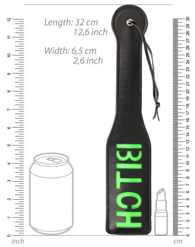 Glow Bitch – foszforeszkáló cskinövelő lapát 32 cm