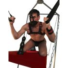 Piros hintaágy – stílusos pihenés otthonra