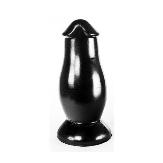 Plug XXL Dinoo – érzéki anál dugó fekete, 17 x 8,7 cm