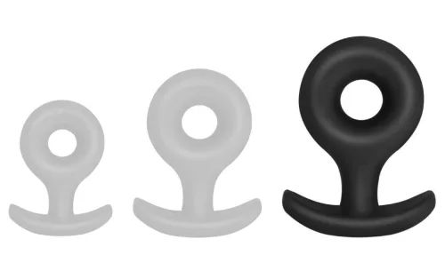 Plug Cercle Hollow Round L – üreges análkúp (8,5 x 6 cm)