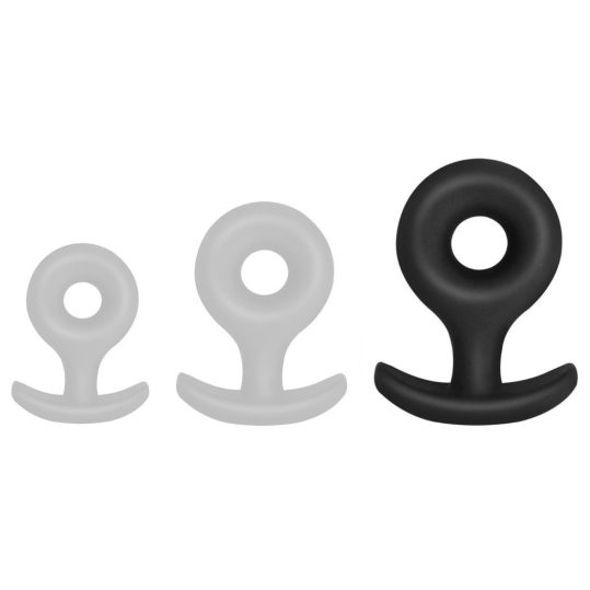 Plug Cercle Hollow Round L – üreges análkúp (8,5 x 6 cm)