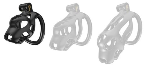 Prémium fekete – 7 x 3,7 cm-es férfi záras öv