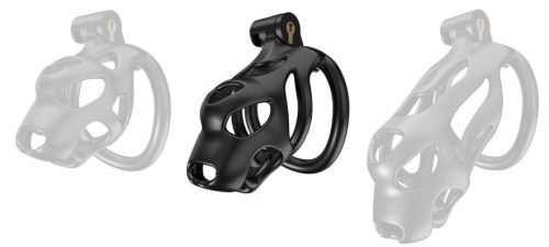 Kutyamakasztráló ketrec - fekete, 8 x 3,7 cm