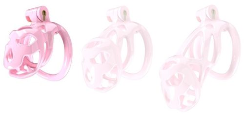 Bouh – prémium rózsaszín kényszerítő ketrec S 6 x 3.4 cm