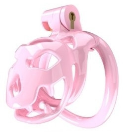 Bouh – prémium rózsaszín kényszerítő ketrec S 6 x 3.4 cm