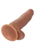 The Ceo Realistic – élethű dildo 16 x 4,5 cm barna