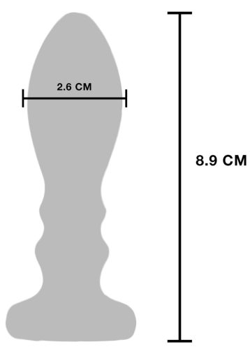 Plug Vibrátor – Slider M 7.8 x 2.6 cm
