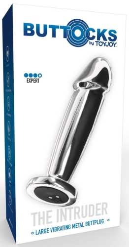 Intruder – 10,7 cm-es vibráló anális dugó