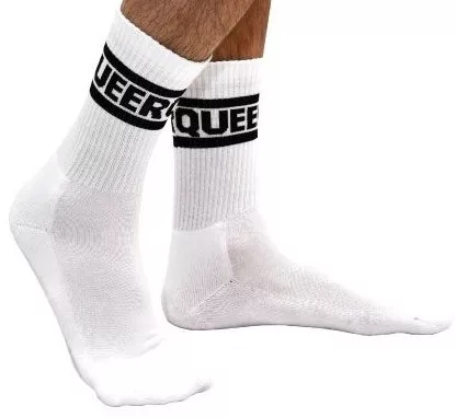 Queer Crew Socks – színes, stílusos crew zokni