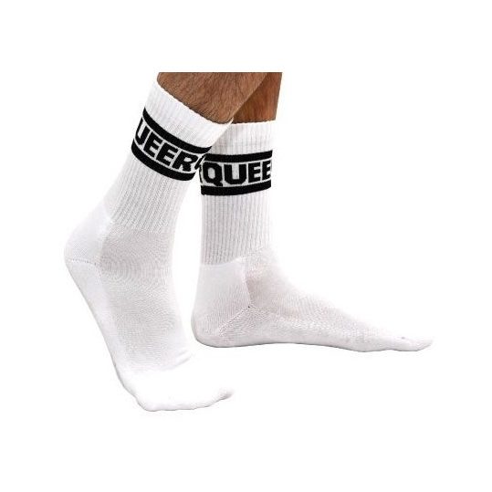 Queer Crew Socks – színes, stílusos crew zokni