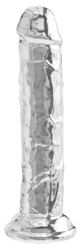 Diamond Dick – átlátszó prémium dildó 20 x 4 cm