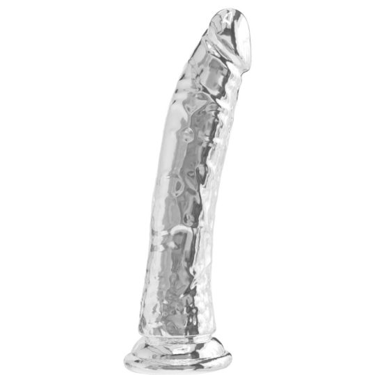 Dildo pénztárca nélkül Diamond Dick 23 x 4.5cm átlátszó