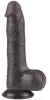 Prémium fekete szilikon pénisz – 14,5 x 4 cm