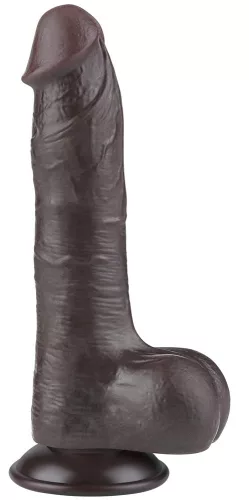 Prémium fekete szilikon pénisz – 14,5 x 4 cm