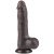 Prémium fekete szilikon pénisz – 14,5 x 4 cm