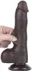 Prémium fekete szilikon pénisz – 14,5 x 4 cm