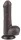 Prémium fekete csúszó bőr dildó 12 cm x 3,7 cm