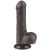 Sliding Skin Dildo 12 x 3,7 cm fekete