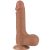 Prémium csúszó bőrtapintású vibrátor 13 x 3.7 cm
