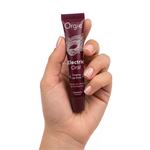 Orgie - Electric Oral Ajakfény Fokozó epres