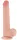 Érzéki dildo csúszó bőrborítással – 17x3,5 cm