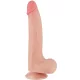 Prémium csúszó bőrfelületű dildo – 17 x 4 cm