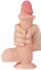 Realisztikus dildó SLIDING SKIN – 13 x 3,7 cm érzéki élmény