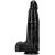 Thorel – prémium fekete dildó 25 x 8 cm