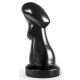 Zizi Invader – prémium análplug, 12 x 5 cm, fekete