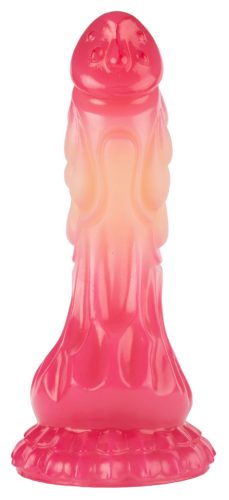 Dragon Firiz – prémium pink dildó 16 cm hosszú