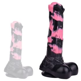   Hurulf Dildo – prémium fekete-rózsaszín intim kényeztetés