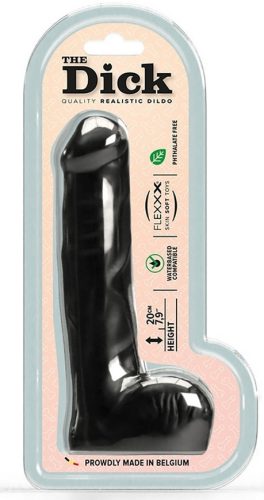 Richard The Dick – prémium fekete dildo 15 x 4,2 cm