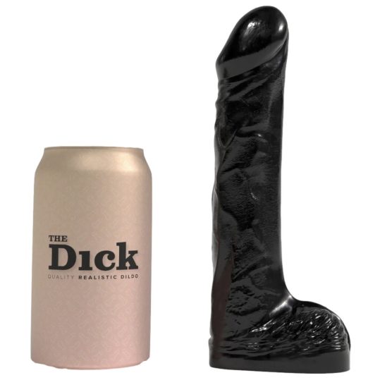 Erik The Dick – prémium fekete dildó 17 x 4 cm