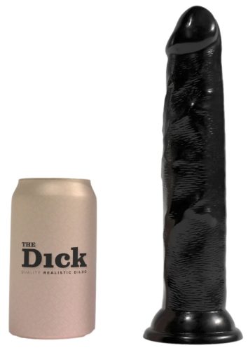 Dante The Dick – prémium fekete dildó 23,5 x 5 cm