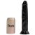 Dante The Dick – prémium fekete dildó 23,5 x 5 cm