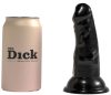 Markus The Dick – prémium fekete dildó 13 x 4,5 cm