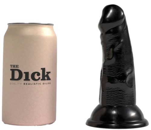 Markus The Dick – prémium fekete dildó 13 x 4,5 cm