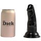 Markus The Dick – prémium fekete dildó 13 x 4,5 cm