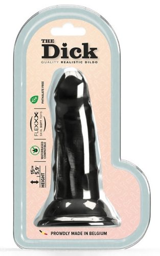 Markus The Dick – prémium fekete dildó 13 x 4,5 cm