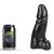 Dildo Santo - prémium, csillogó kristály dildó 17 cm