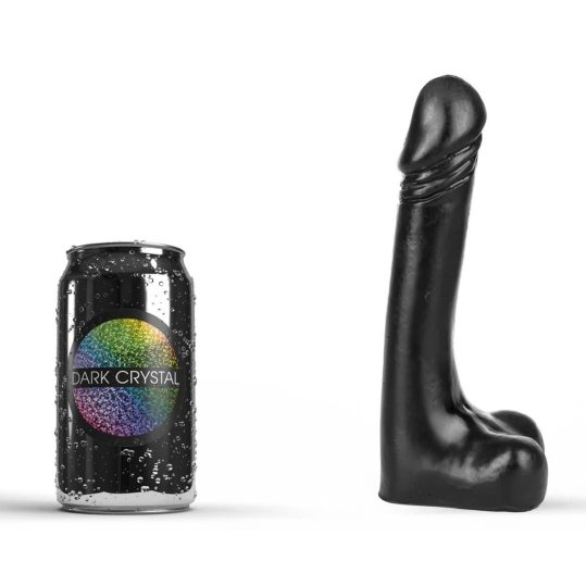Sture Dark Crystal – prémium dildó 15 x 3,7 cm