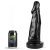 Isak Dark Crystal – prémium üveg dildó 28 cm hosszú