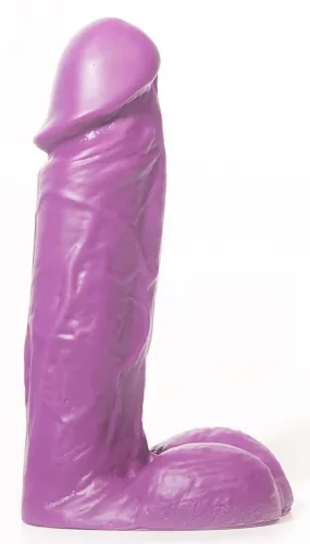 Dildo P01 Felix – prémium lila intim eszköz 13 cm hosszú