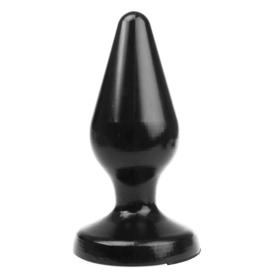Plug Classic XL – prémium anál vibrátor, 17 x 7,5 cm fekete