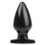Plug Fat L – prémium anális kényeztető, 15,5 x 9 cm, fekete